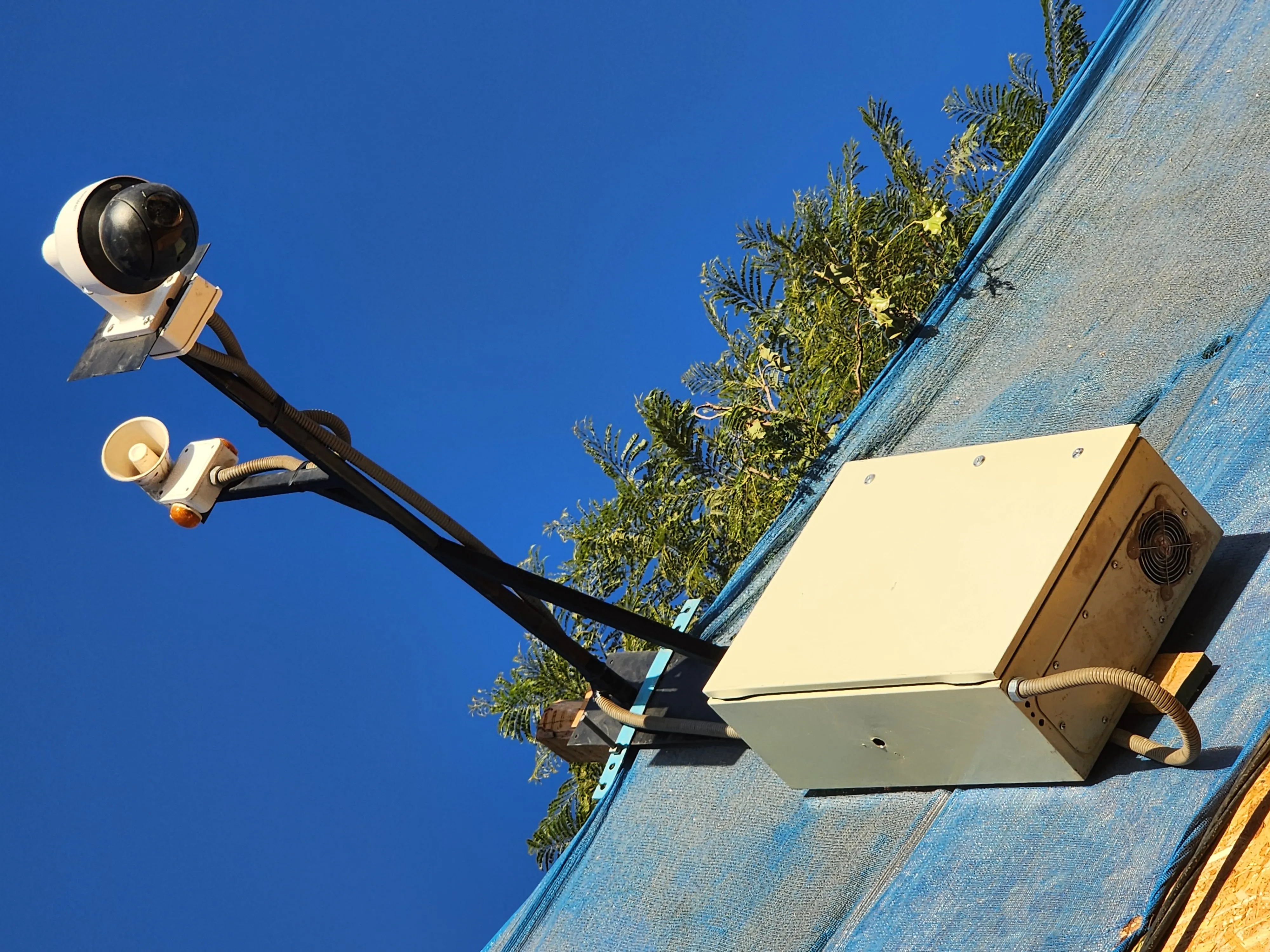 Instalación de cámaras en residencia