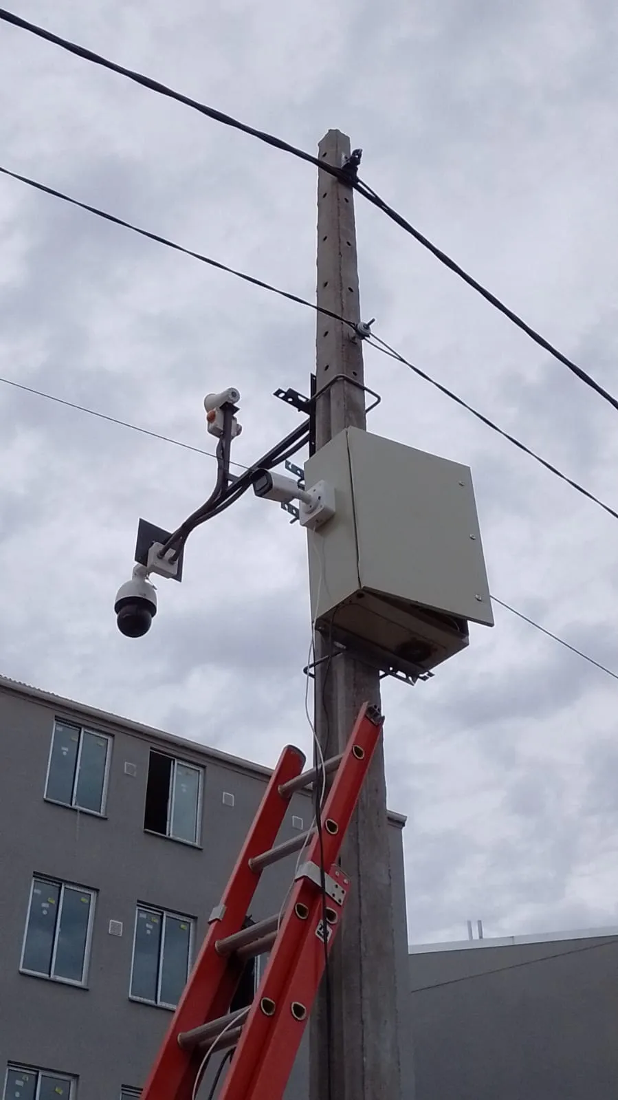 Sistema de cámaras instalado