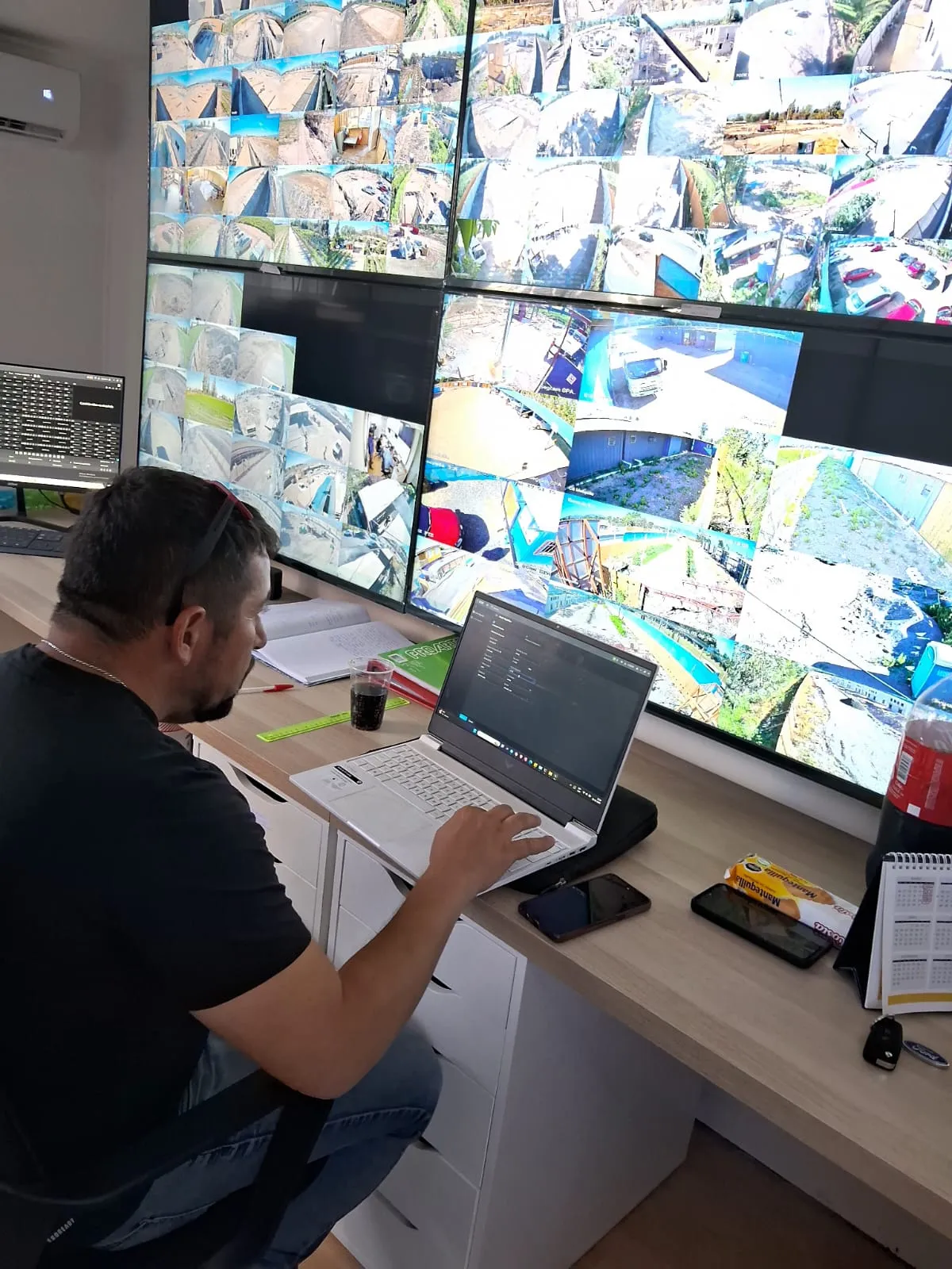 Cámara de seguridad profesional